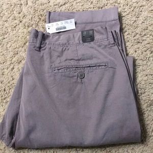 New Men’s J Crew 770 Khaki Pant - 35x32 (Grey)